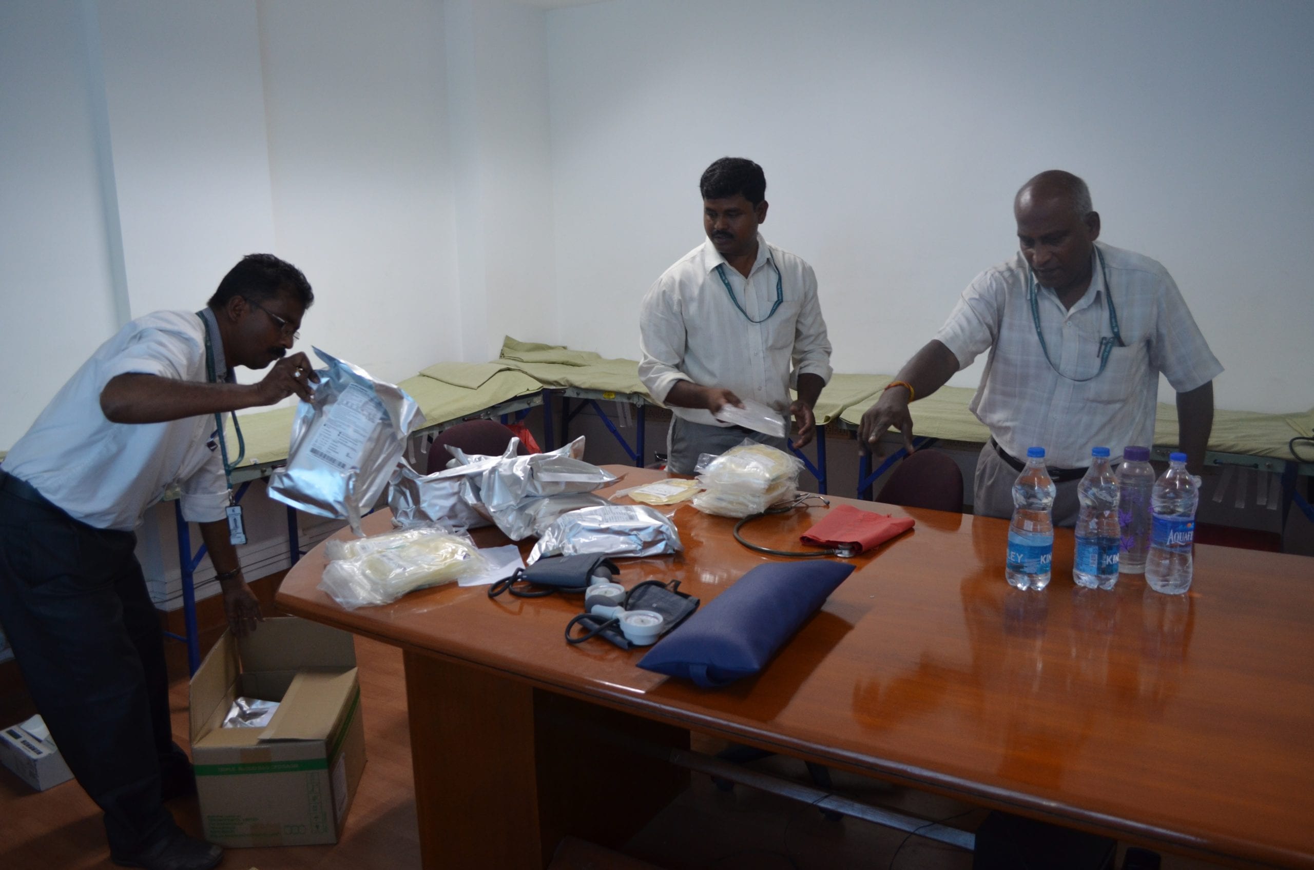 Community blood drive